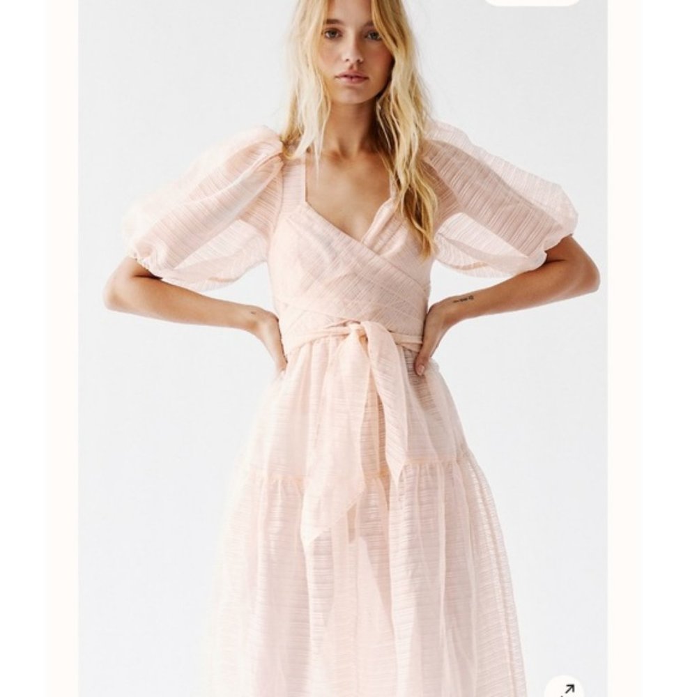 Free People Hailey Dress Rose Pink